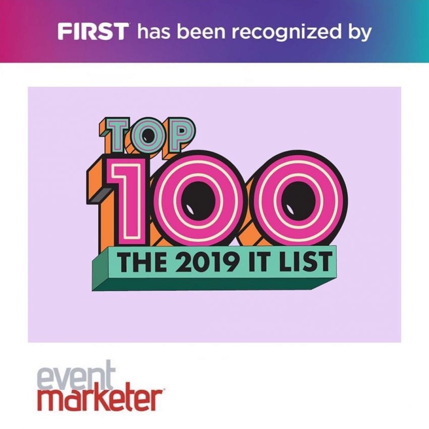 Event Marketer Top 100 Agency IT List (2019) FIRST Agency