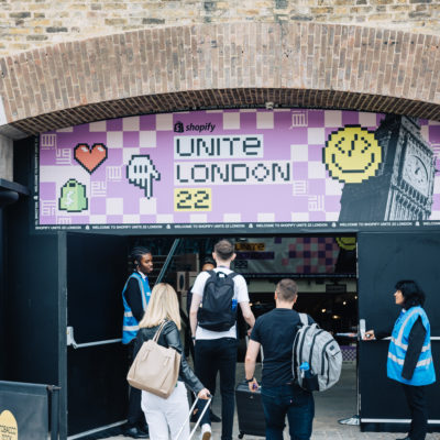Shopify Unite 2022 Entrance