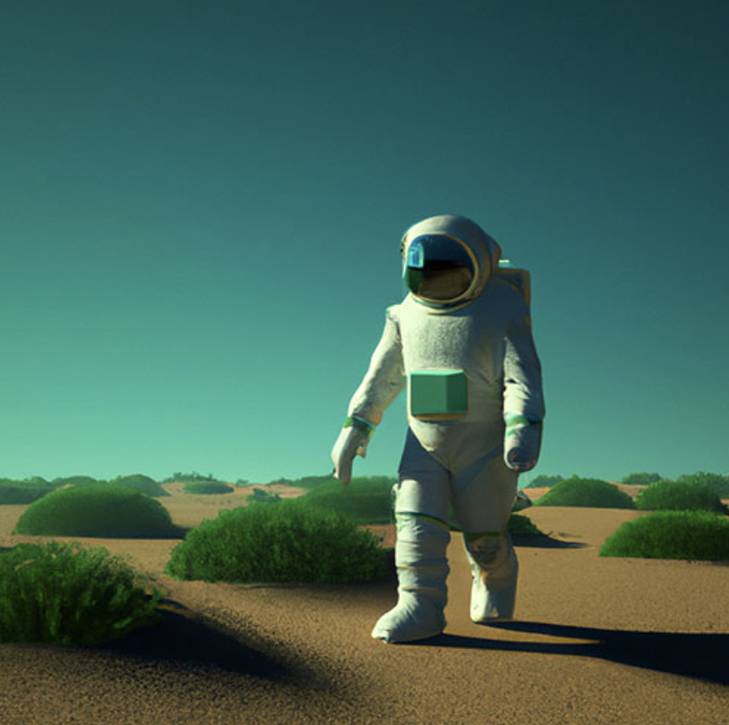 AI-generated Astronaut
